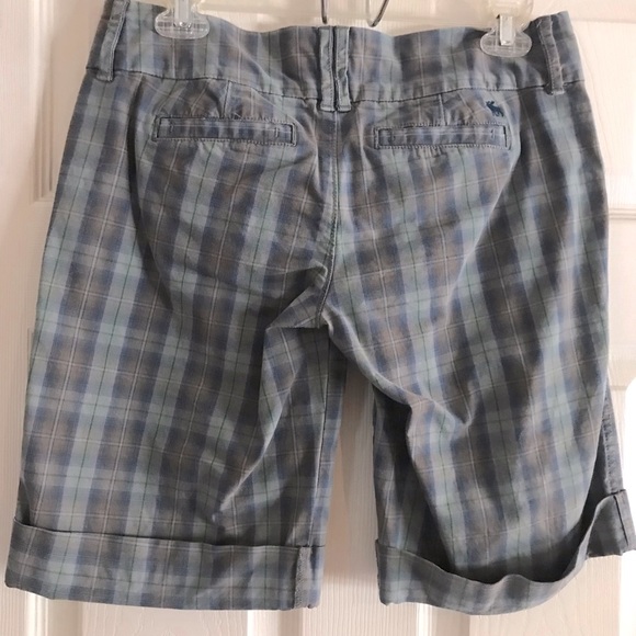 Abercrombie & Fitch Plaid Shorts Size 4 - Picture 5 of 8